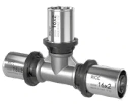 VOGEL&NOOT VN EasyTec RM T-Stück 40x40x40  – ED4T40A40A40AA0