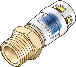 KE KELIT KMP450X PROTEC CLIX Transition Male Thread 20x3/4" – 730202D04