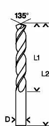 BOSCH POWER TOOLS HSS-G Metal Drill Bit, DIN 338, 6 x 57 x 93 mm, 1-pack – 2 608 585 926
