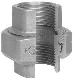 FISCHER GEORG FITTINGS Union Fig. 340 1" galvanized – 770340206