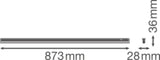 LEDVANCE LINEAR COMPACT SWITCH 900 12 W 3000 K  – 4058075106192