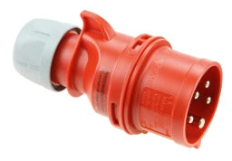 PC ELECTRIC CEE Phase Inverter Plug 32A 5p 6h IP44 – 7025-6