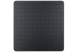 REGENWERK Regenwerk Passion Kopfbrause Edelstahl,Softedge, 400 x 400 mm, schw.  – BPPAARRKB3SES