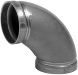 VICTAULIC Victaulic Stainless Steel Elbow, Grooved, 90 Degree, Model 410, SS316, 76.1mm – F0410M076ZZX060