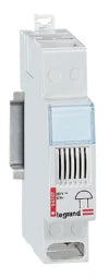 LEGRAND Bell, 230V 50Hz, Power: 6 VA, Current consumption: 27 mA, 83 dB, 1TE – 004107