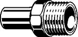 VIEGA Viega Plug-in Connector Temponox 1711.1 in 18mmxR1/2 Stainless Steel – 810 641