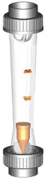 FISCHER GEORG GF Floating Body-DFM 335 PVC-U/EPDM d 32 Scale 100-1000 l/h - 199335001