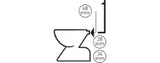 SCHMIDT STEDO UNIT CUFFS, WHITE D = 48, 31-34 PIPE – 100014