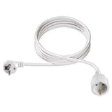 BACHMANN Extension Cord H05VV-F3G1.50mm² white 2.0m 3-pin – 341.200S