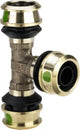 VIEGA Viega T-Stück mit SC Raxofix 5318 in 25mmx16mmx25mm Siliziumbronze   – 647 360