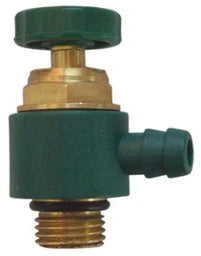 HERZ Heart Drain Valve 3/8" with handle, yellow version -TW- – 2027500