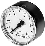 RESIDEO Resideo Pressure Gauge M07M G 1/4, 63mm, back, scale 0-10bar – M07M-A10