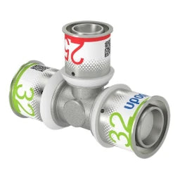UPONOR Uponor S-Press PLUS Reduced Tee 32-25-32 – 1070583