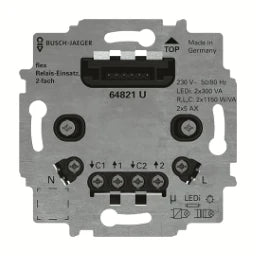BUSCH-JAEGER Relay insert flex, 2-gang – 2CKA006800A3044