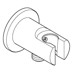 GROHE Grohe Wall elbow Tempesta 28628_1 with shower holder chrome – 28 628 001