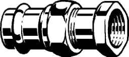VIEGA Viega Union with SC Sanpress 2262 flat sealing in 35mm x Rp1 1/4 Sibr – 138 875