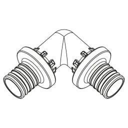 REHAU REHAU Winkel RAUTITAN PX 16 - 16, 90 Grad  – 11600211001