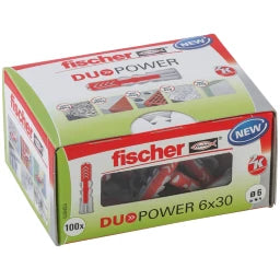 FISCHER DÜBEL Duopower 6 x 30 - VPE=100ST Duopower  – 535453