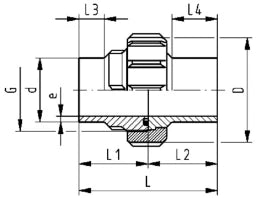 FISCHER GEORG GF PP-H/EPDM Screw Joint d 63 SDR11 – 727518511