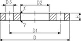 FISCHER GEORG GF Losflansch PVC-U d 63 DN50   – 721700011
