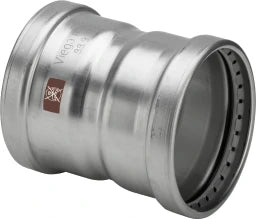 VIEGA Viega Muffe mit SC Temponox XL 1715XL in 108,0mm Stahl nichtrostend  – 809 171