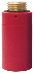 HUTTERER & LECHNER HL42R.MS Building plug with brass thread 1/2" red – HL42R.MS