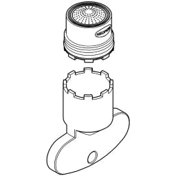 GROHE Grohe Mousseur für Essence WT-Batterie chrom   – 13 937 000