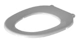 MKW MKW Kadett Plus Toilet Seat without Lid White with Plastic Hinge – A200-1101