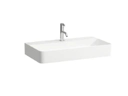 LAUFEN Laufen VAL Vanity Basin 1 Tap Hole with Overflow 75x42cm white – H8102850001041