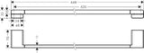 HANSGROHE HG AddStoris Bath Towel Holder Chrome – 41747000