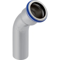 GEBERIT GE Mapress Stainless Steel Bend with Push-Fit End 45 deg. d42mm – 32707