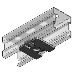MEFA Stex Threaded Plate GP 35, M8 hot-dip galvanized – 127201001