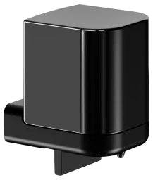 KEUCO Keuco Passion Coll. 2 Lotion Dispenser with Frosted Glass, 150ml Pump, Black Matte – 13552379000