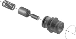 CONTI Conti Piston Head Piece Oil Hydraulics with Spring, Spindle, Mount, and Circlip – CONZ0900000