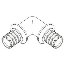 REHAU REHAU Elbow SDR 11 LX 32 - 32, 90 Degrees – 11691281001