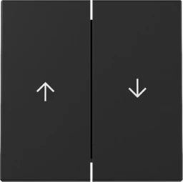 GIRA Wippe 2f Pfeil System 55 Schwarz m  – 3294005