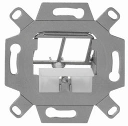 RUTENBECK 2-fach Up-Montageadapter, für Universalm für Up-Montage, für TAE-Abdeckungen  – 13900005