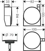 HANSGROHE HG Exafill S F-Set BBR   – 58117140