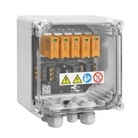 WEIDMÜLLER PV-Anschlußbox 2 MPPT, 2IN/1OUT pro MPPT, ÜSS Typ I/II, Verschraubung  – 2866320000