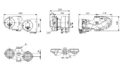 GRUNDFOS MAGNA3 D 32-80 180 1x230V PN6/10 without housing no. 97924451 – 97924451