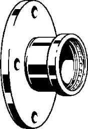 VIEGA Viega Flange Adapter with SC Temponox XL 1759.1XL in 88.9mm stainless steel – 811 266