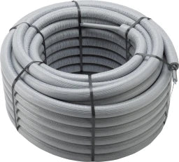 VIEGA Viega Rohr Raxofix 5302.4 mit 13mm Dämmung in 16x2,2mm Kunststoff grau   – 717 926