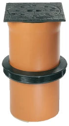 FUNKE KG Manhole Telescopic Pipe DN315 with Manhole Cover Class D with Sealing Sleeve – KGSCHACHTTTGD0029