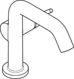HANSGROHE HG Tecturis S WTM 110 Fine CoolStart mit Push-Open Ablaufgarnitur chrom  – 73320000