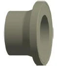 FISCHER GEORG GF Pre-weld collar PP-H d 75 SDR11 Combined sealing surface – 727798712