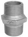 FISCHER GEORG FITTINGS Double Nipple Fig. 280 1/4" STA black   – 770280102