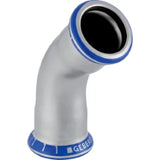 GEBERIT GE Mapress Edelstahl Bogen 45 Gr. d42mm  – 32607