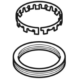 GEBERIT GE Pluvia Ersatz-Set Befestigungsscheibe Pluvia   – 240.231.00.1