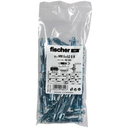 FISCHER DÜBEL HM 5 x 52 S B Hohlraum-Metalldübel Beutel  – 48042