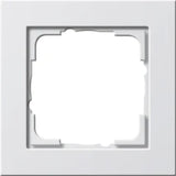 GIRA Cover frame 1-gang E2 pure white matt – 021122